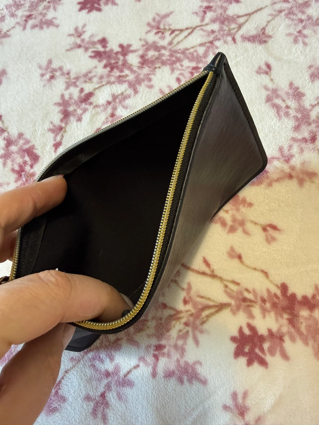 Stella McCartney Black Leather Card Holder - photo 4