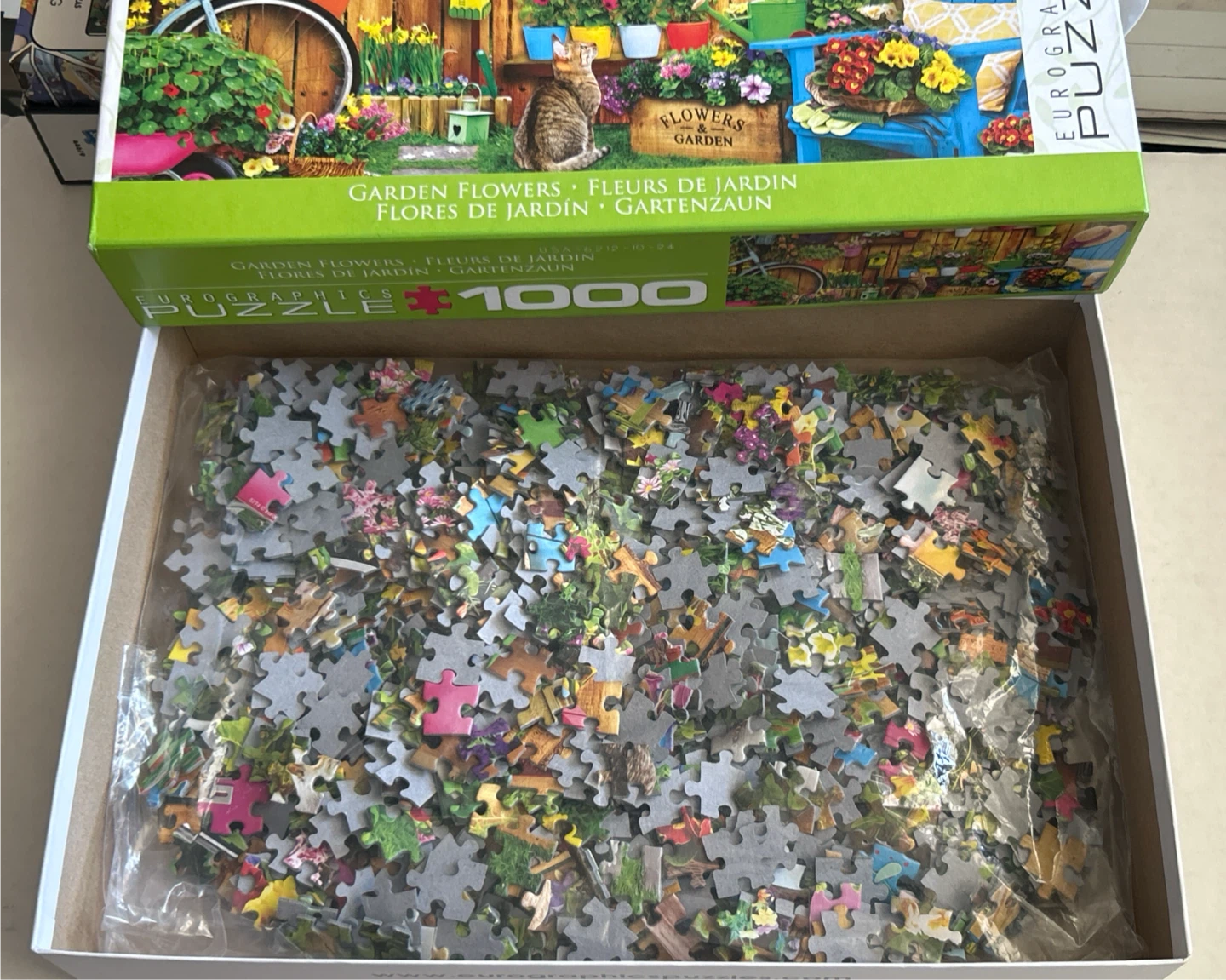 Eurographics Garden Flowers 1000 Piece Puzzle - photo 5