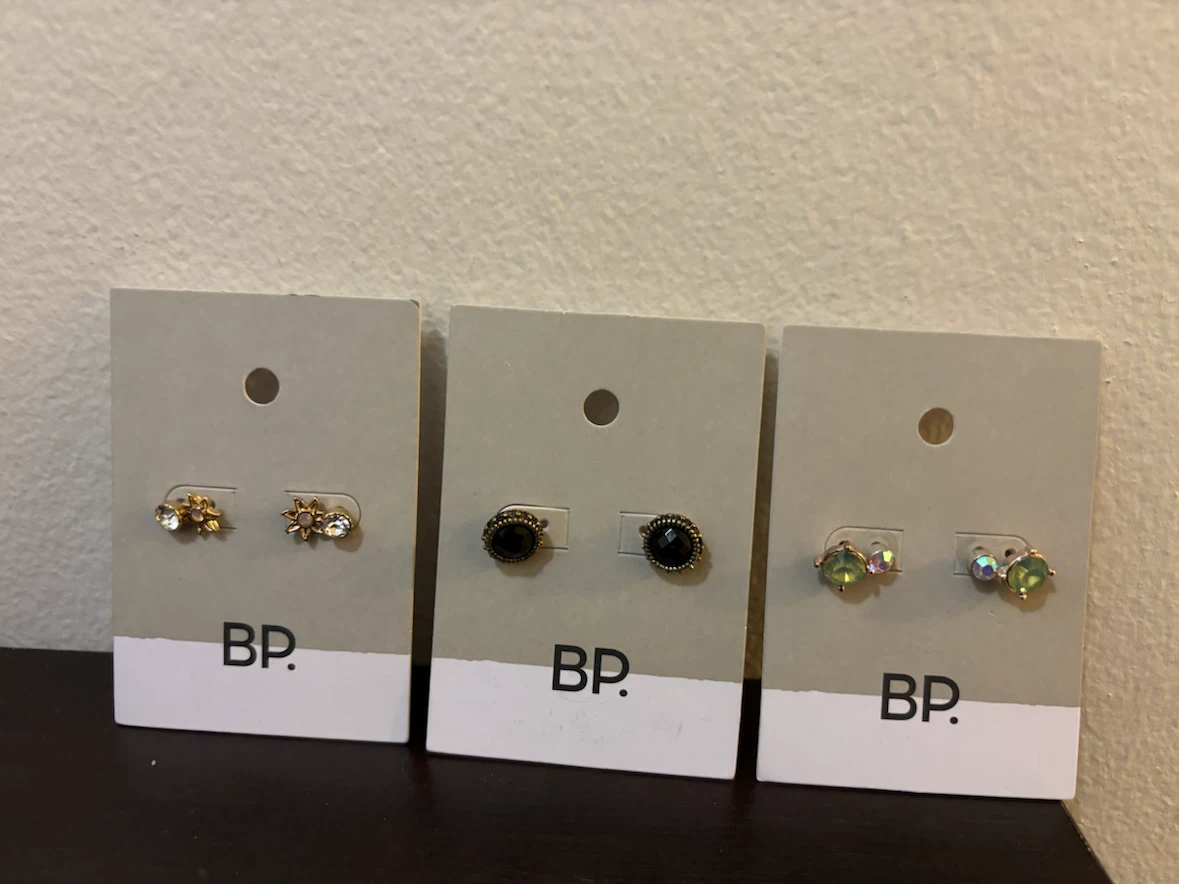 NEW- Nordstrom BP. Stud Earrings Sets