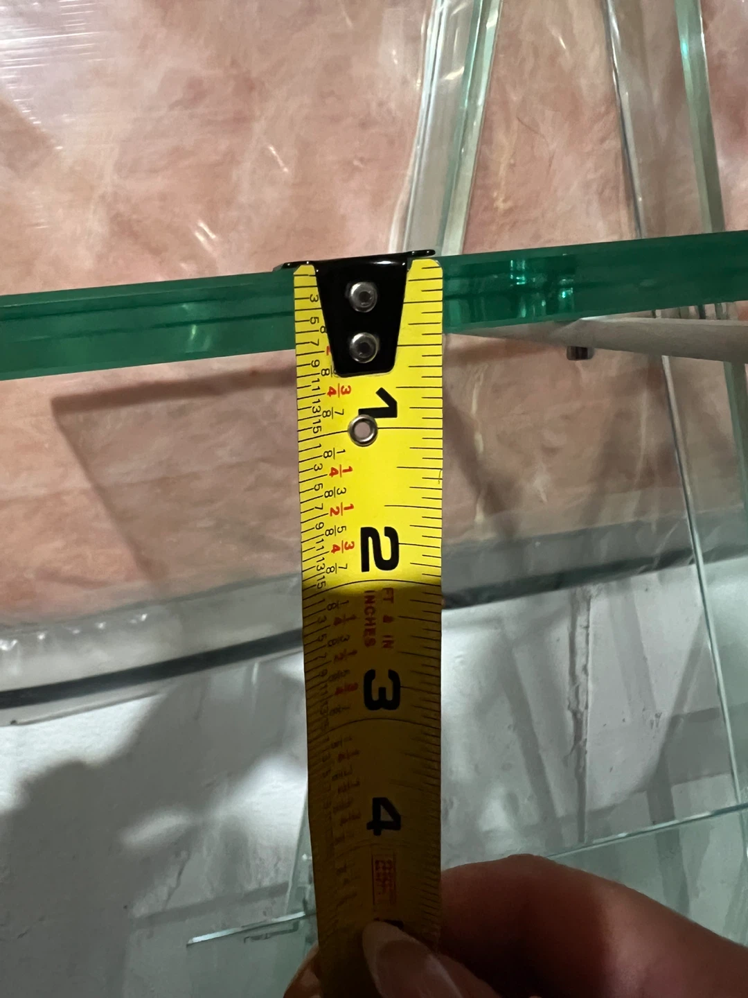 Glass & metal shelf unit - photo 5