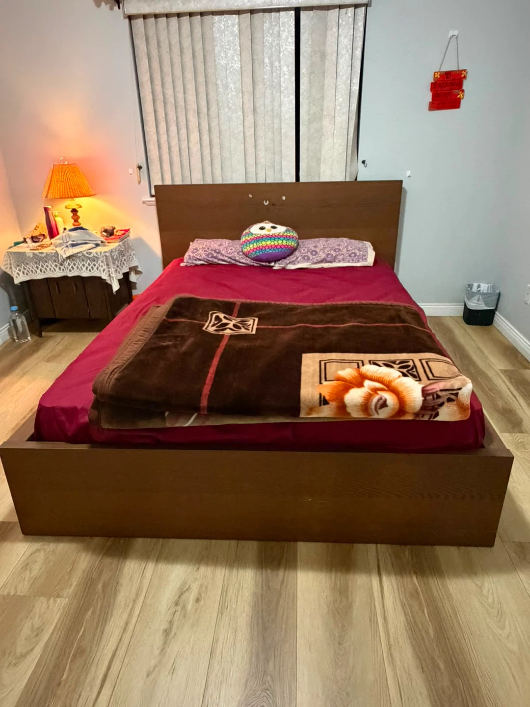 Wooden Queen Bed