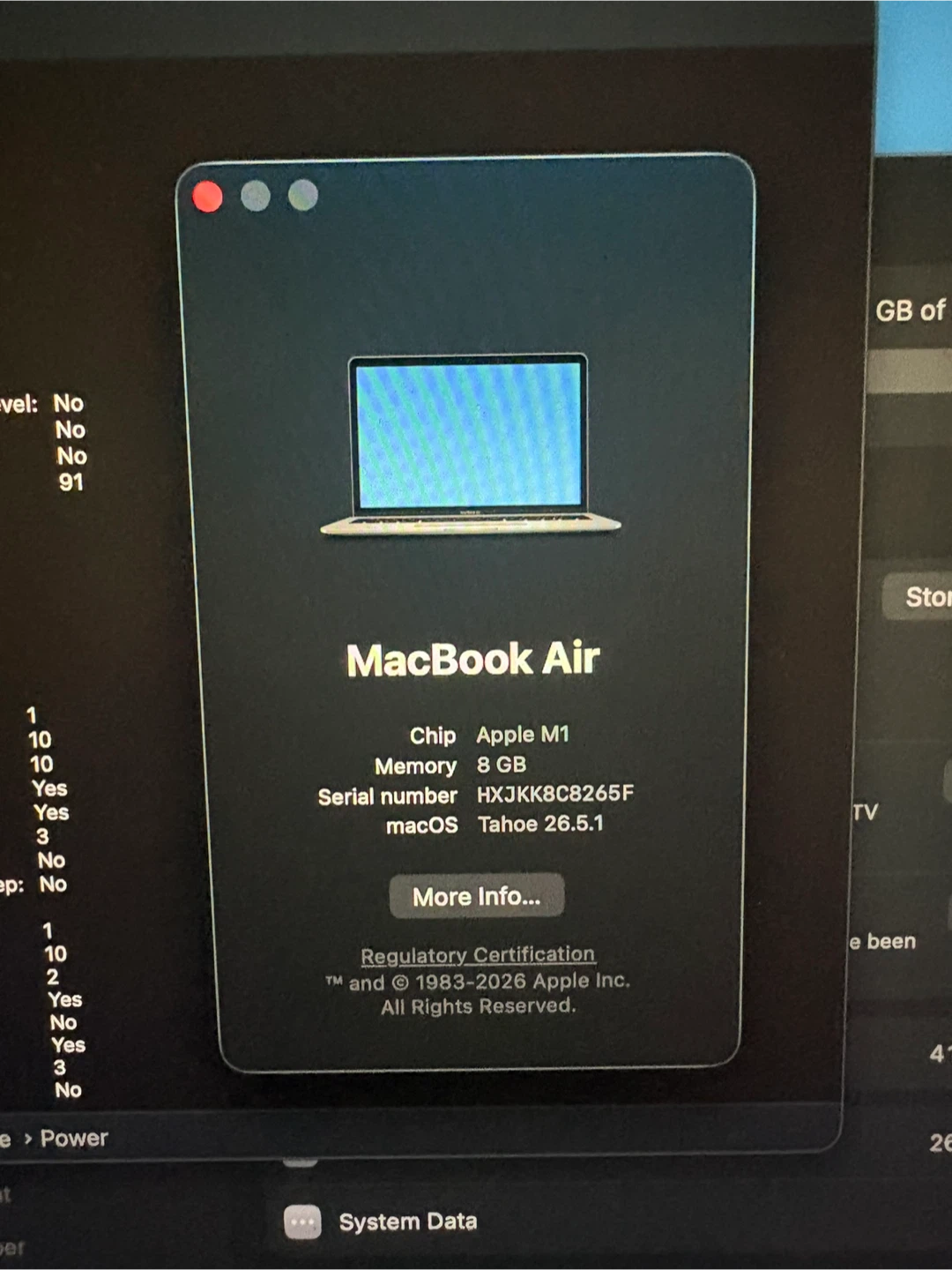 Apple MacBook Air M1 Chip 8GB RAM 256GB SSD - photo 4