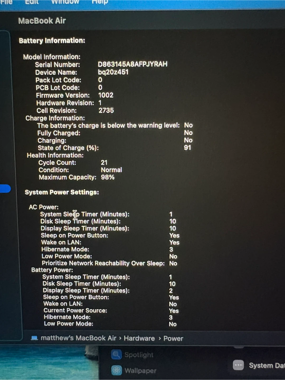 Apple MacBook Air M1 Chip 8GB RAM 256GB SSD - photo 5