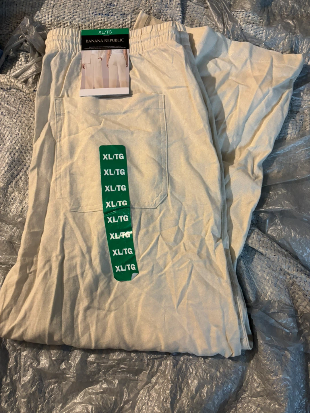 Banana Republic XL/TG Linen Blend Pants