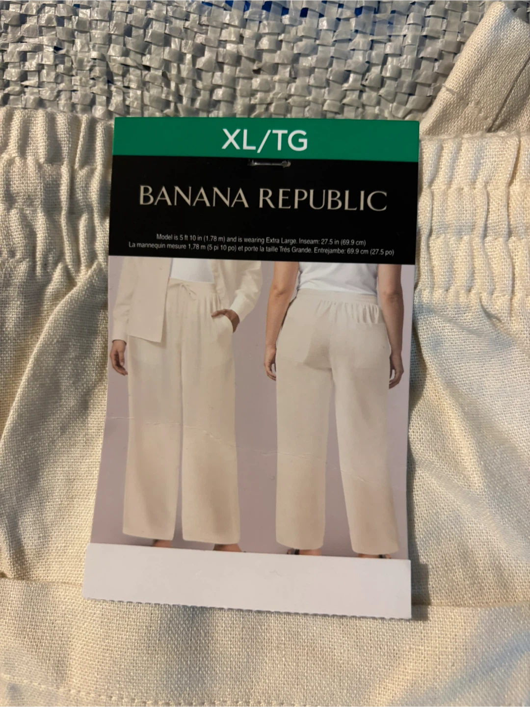Banana Republic XL/TG Linen Blend Pants - photo 2