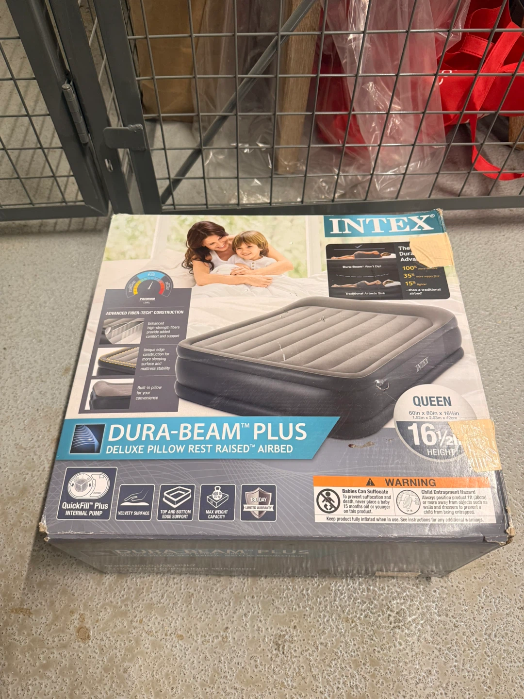 Intex Dura-Beam Plus Queen Airbed