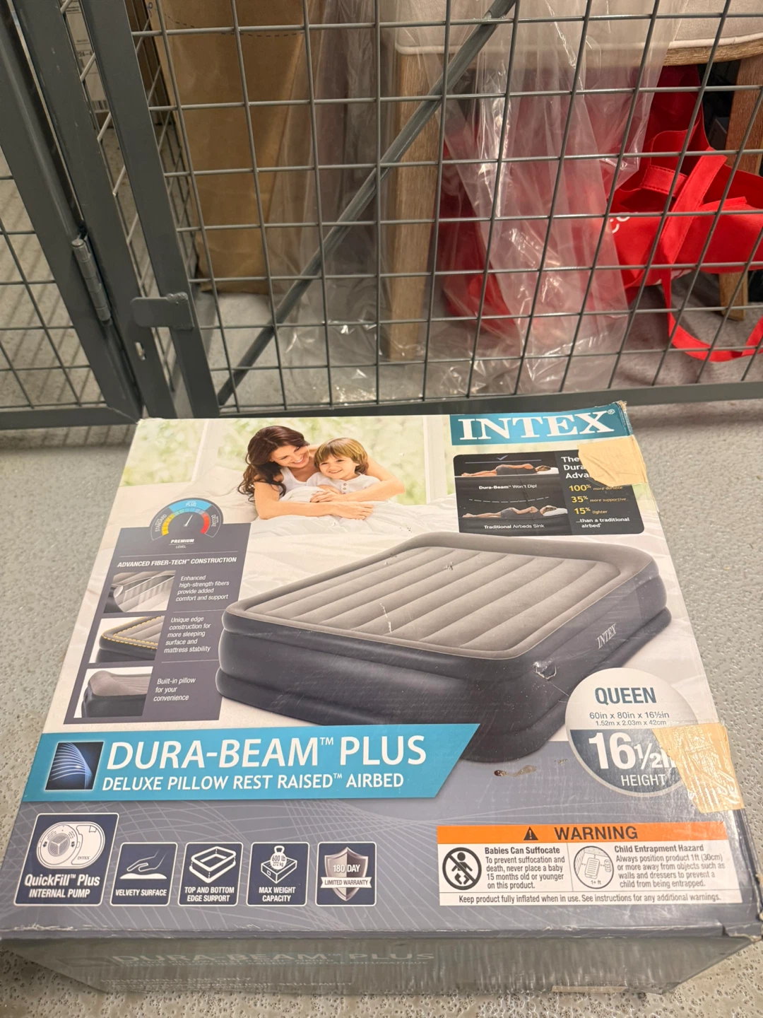 Intex Dura-Beam Plus Queen Airbed - photo 2
