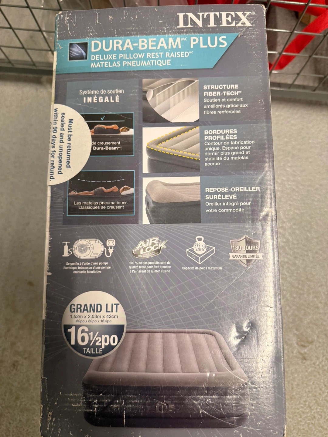 Intex Dura-Beam Plus Queen Airbed - photo 3