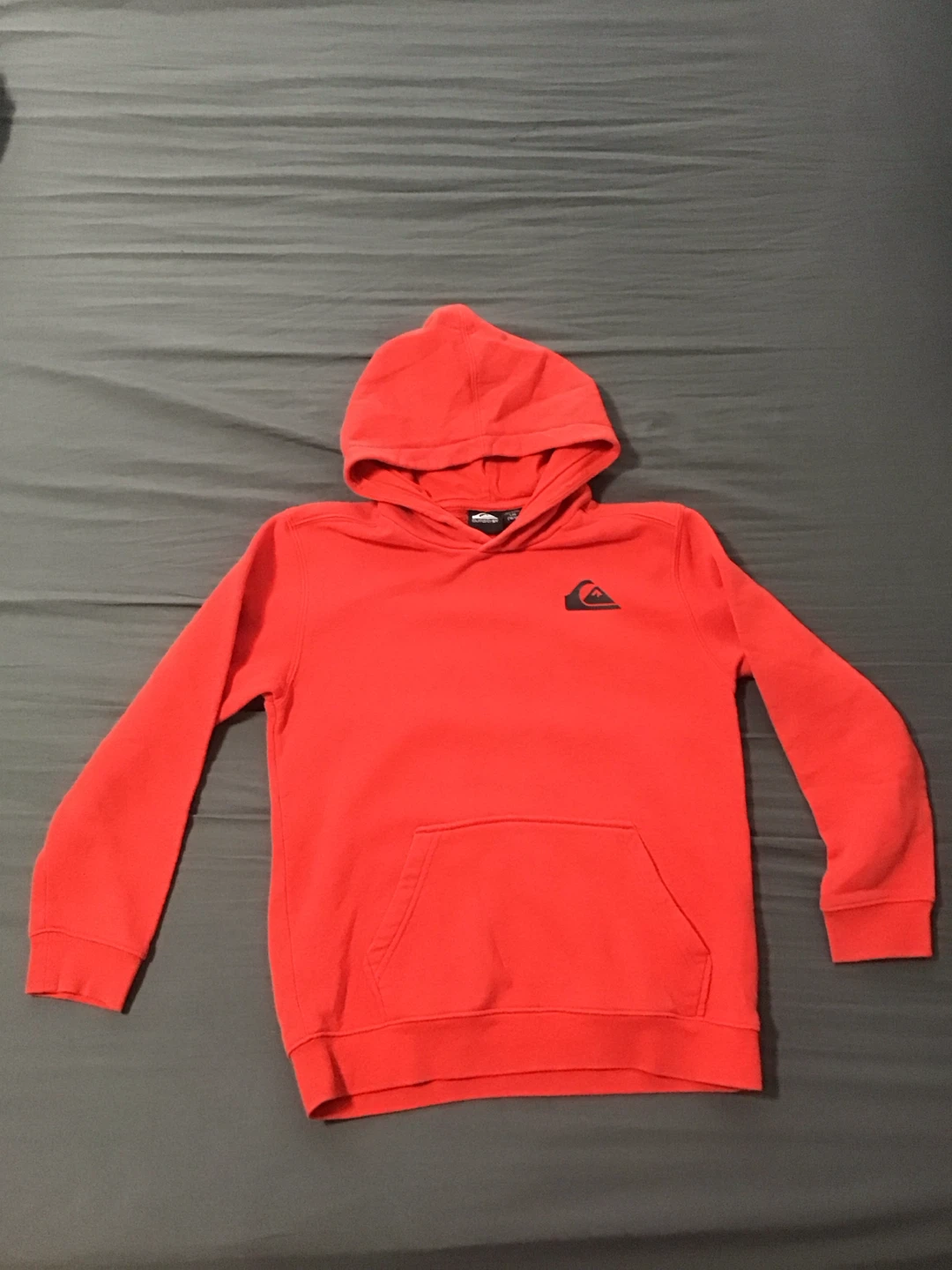 Quiksilver Orange Hoodie L/G (10/12)