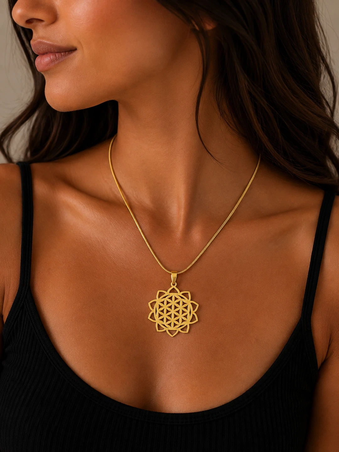 Flower of Life Pendant Necklace - photo 3