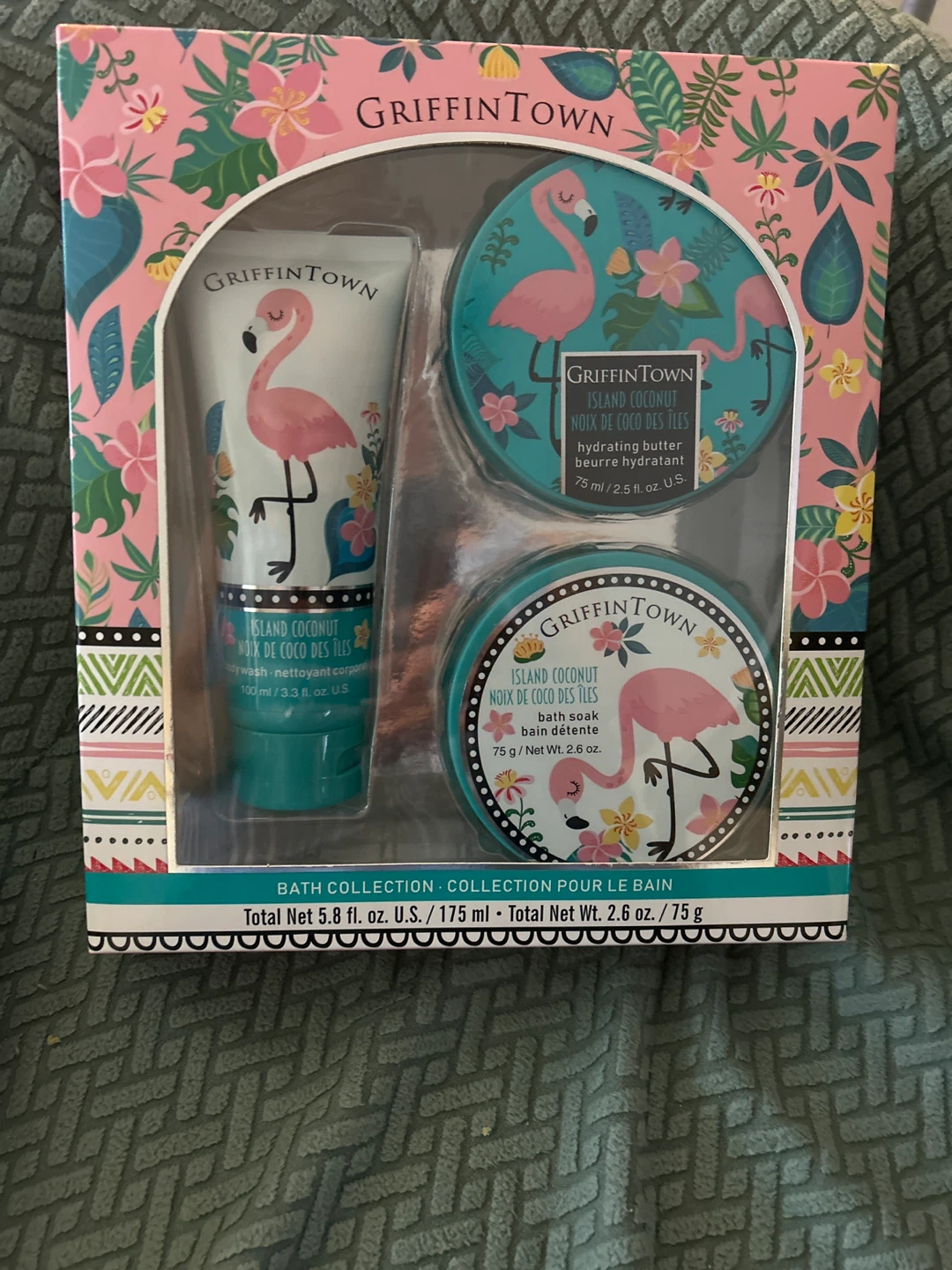 GriffinTown Island Coconut Bath Collection Gift Set