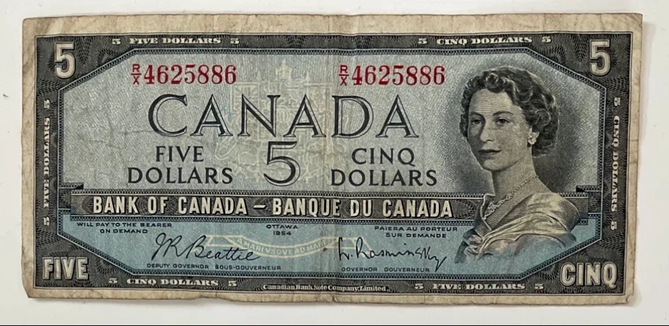 Vintage 1954 Canada Paper Collectible - Otter Falls Artwork - photo 2