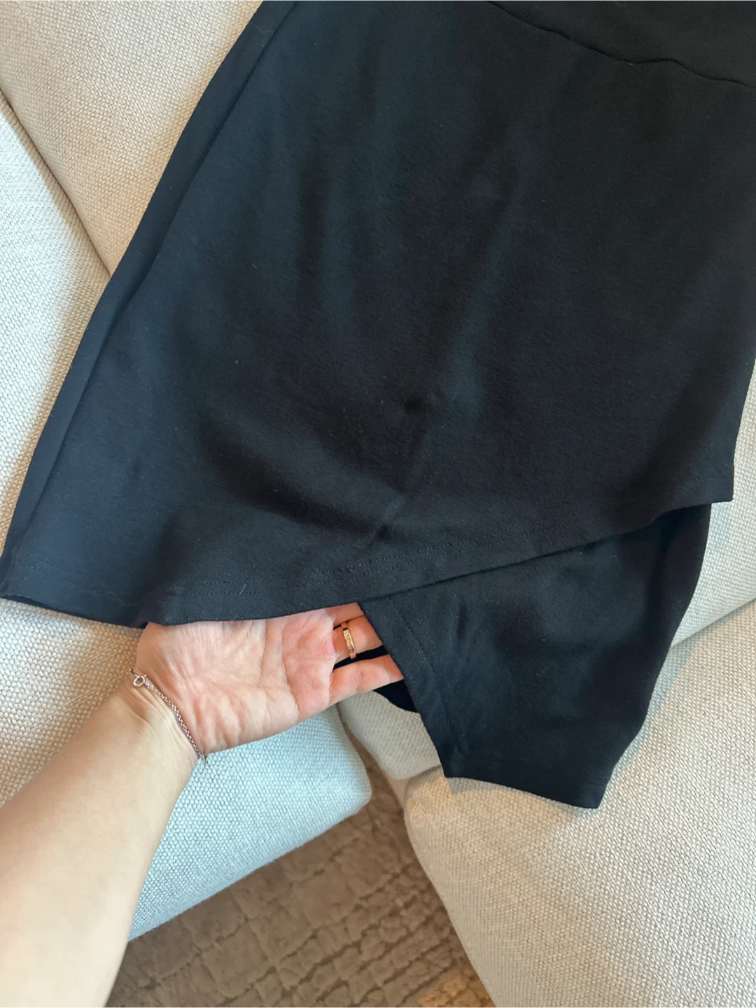 Black Topshop Petite Wrap Dress - photo 4