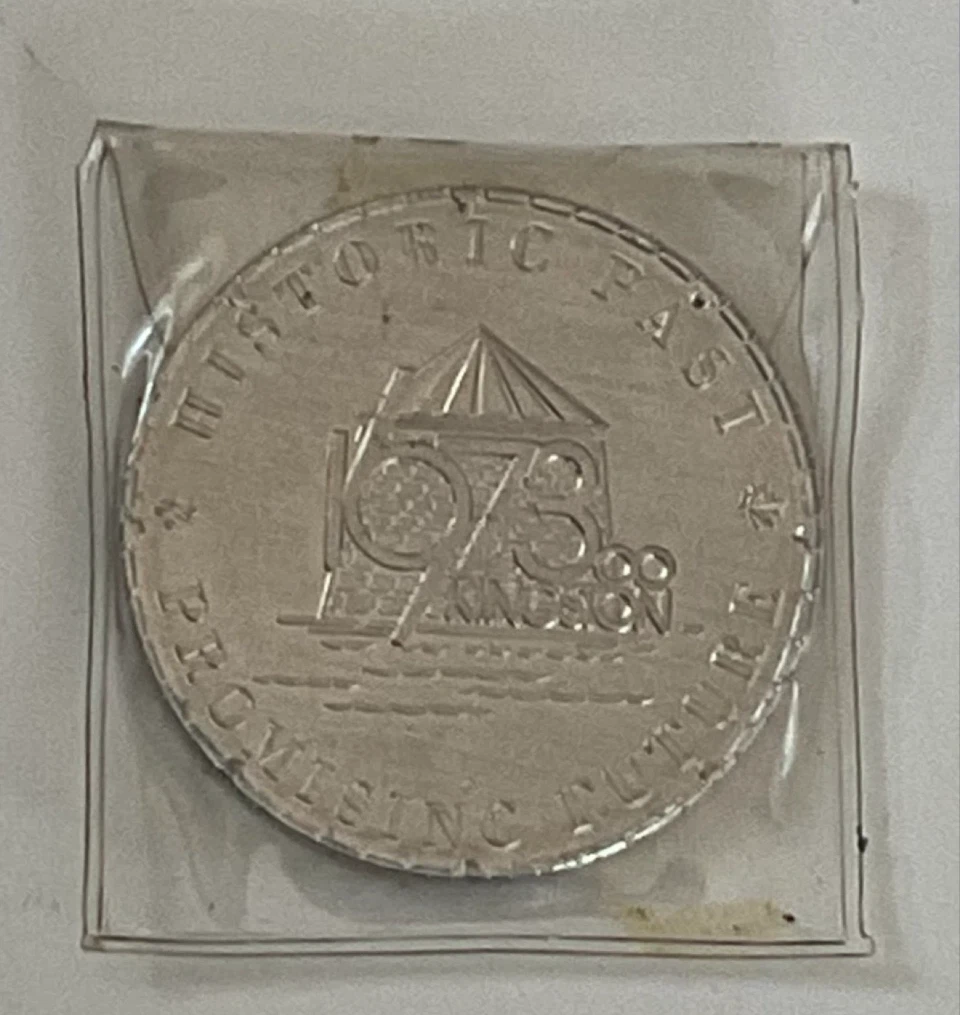 Vintage 1973 Kingston Ontario Souvenir Medallion - Murney Tower