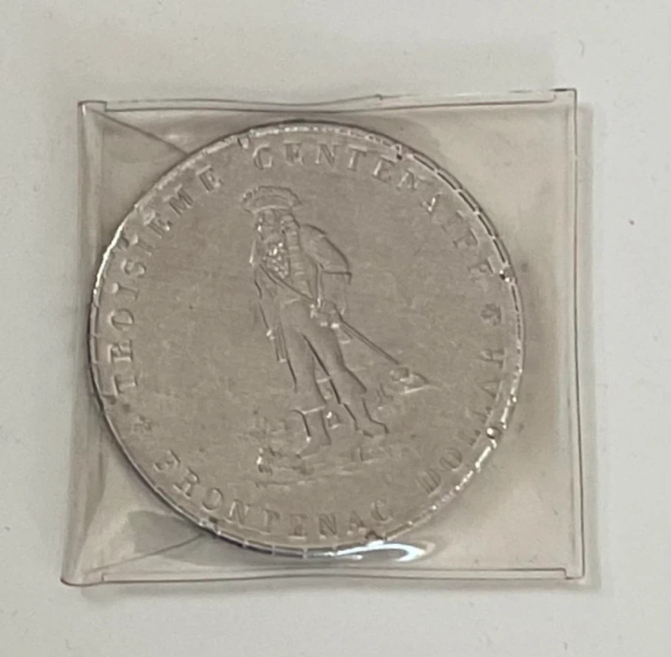 Vintage 1973 Kingston Ontario Souvenir Medallion - Murney Tower - photo 3