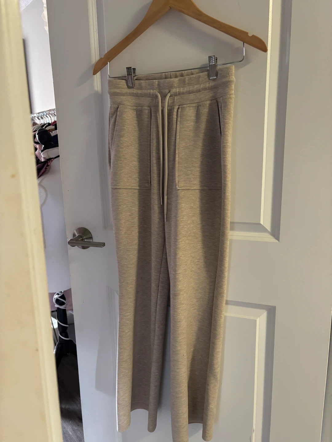 Light Beige Lounge Set - 1/4 Zip Pullover & Pants - photo 4