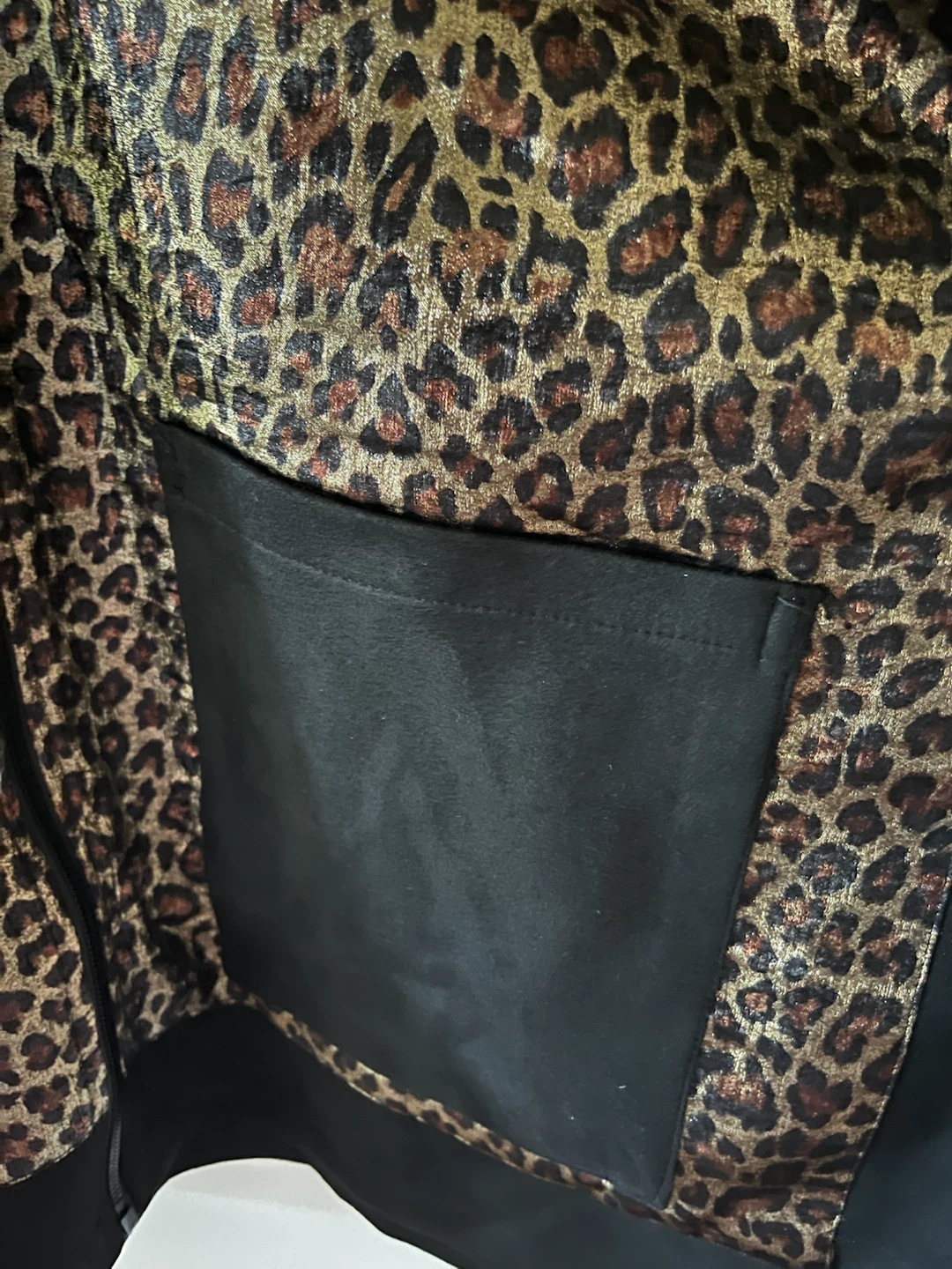 Leopard Print Hoodie _ Two pieces with wide leg pants - photo 4