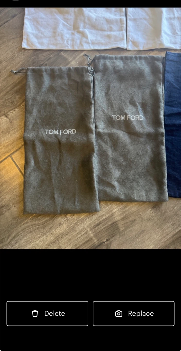 7 x designer shoe dust bags - photo 4