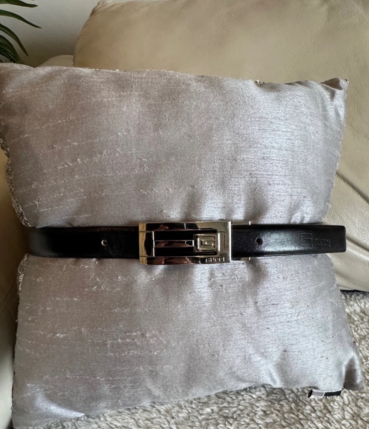 Vintage gucci double sided belt - photo 3
