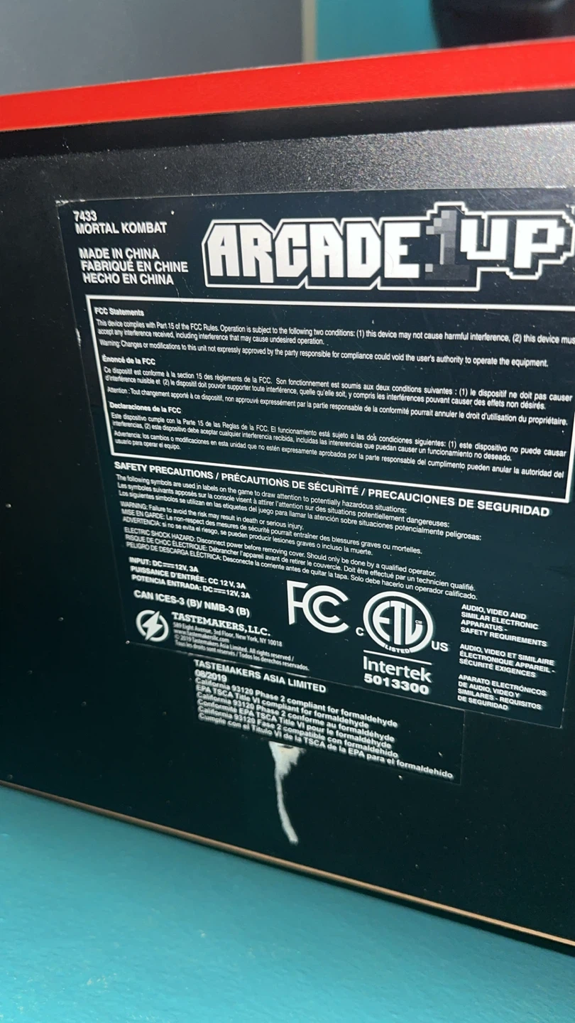 Arcade1Up Mortal Kombat II Arcade Cabinet - photo 3