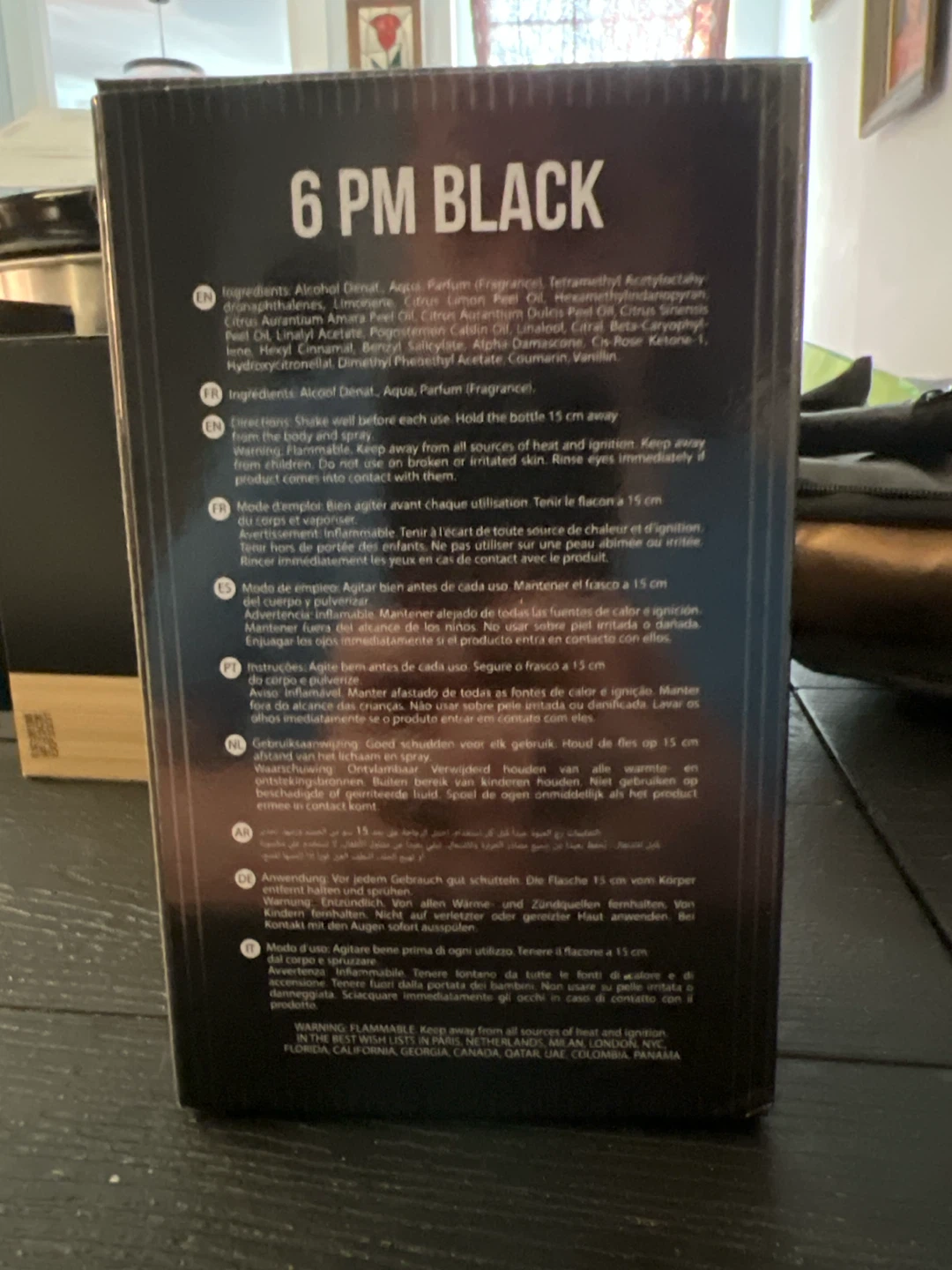 6 pm black cologne - photo 2