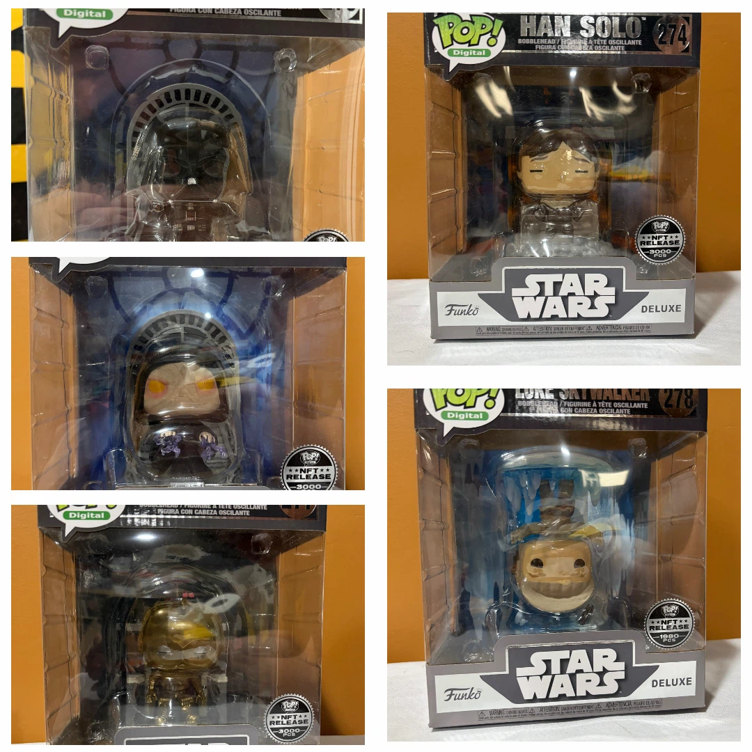 Star Wars Funko Pop! Digital set of 5 pops