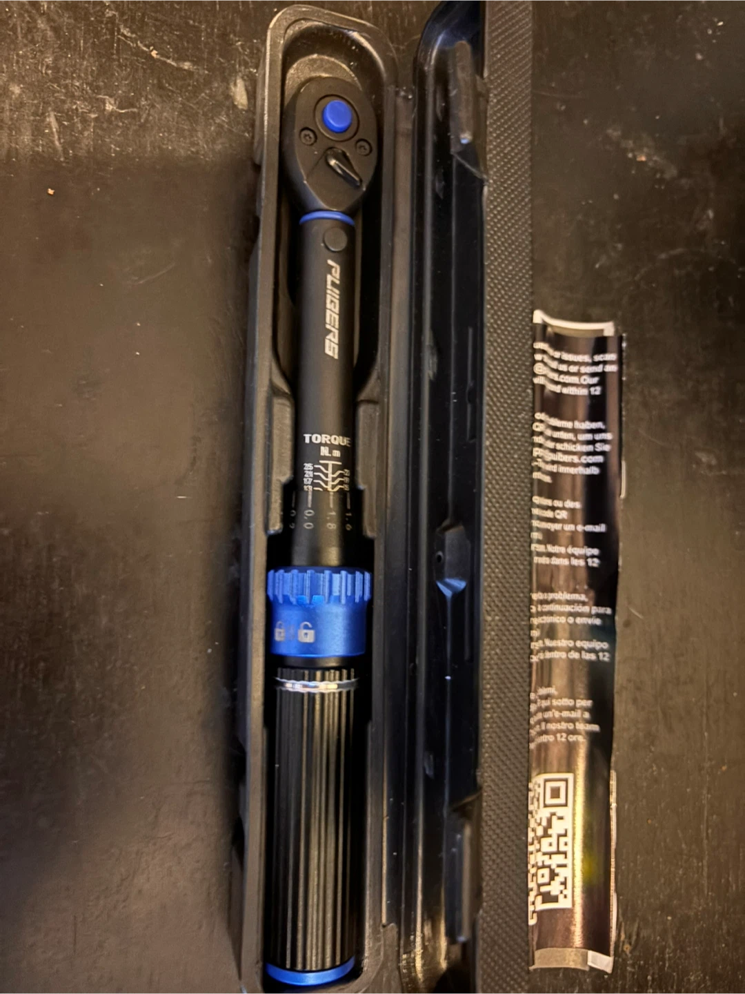 Puigbell 1/4" 3-25Nm Torque Wrench