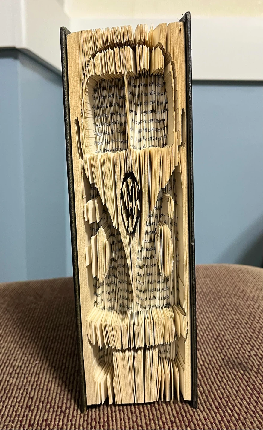 Folded Book Art - VW Bus, Butterfly, Faith, Believe - photo 3