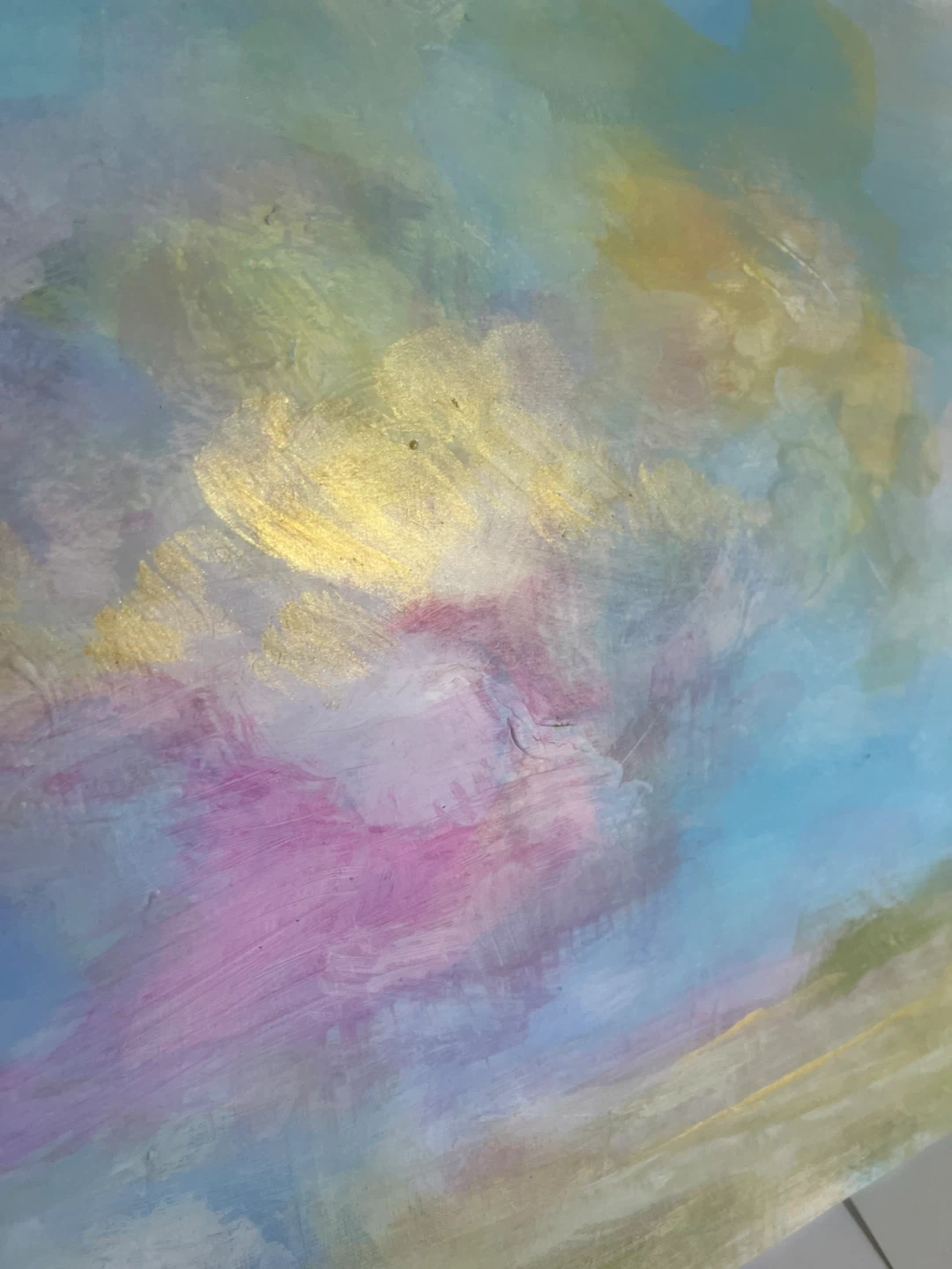 Abstract Landscape Painting 16x20” - photo 5