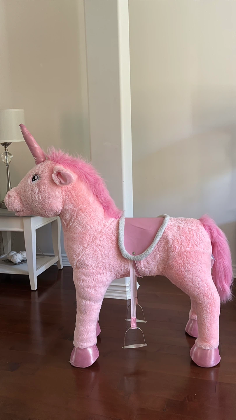 Giant toddler ride on Unicorn