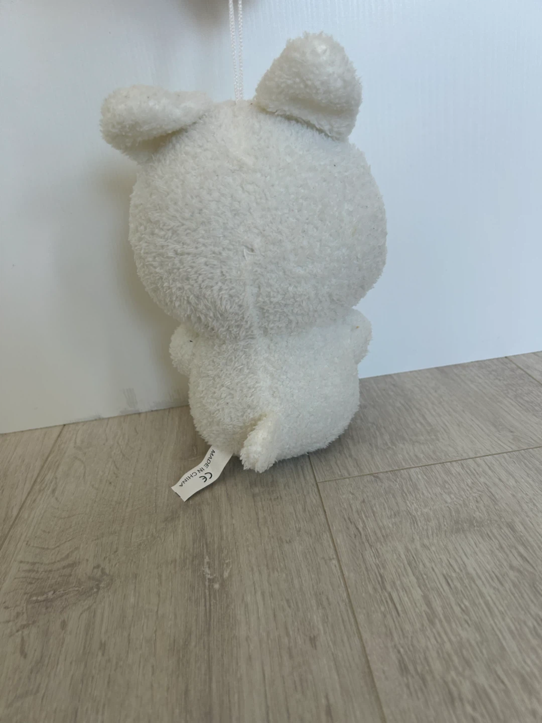 White plush bunny with strawberry - photo 3
