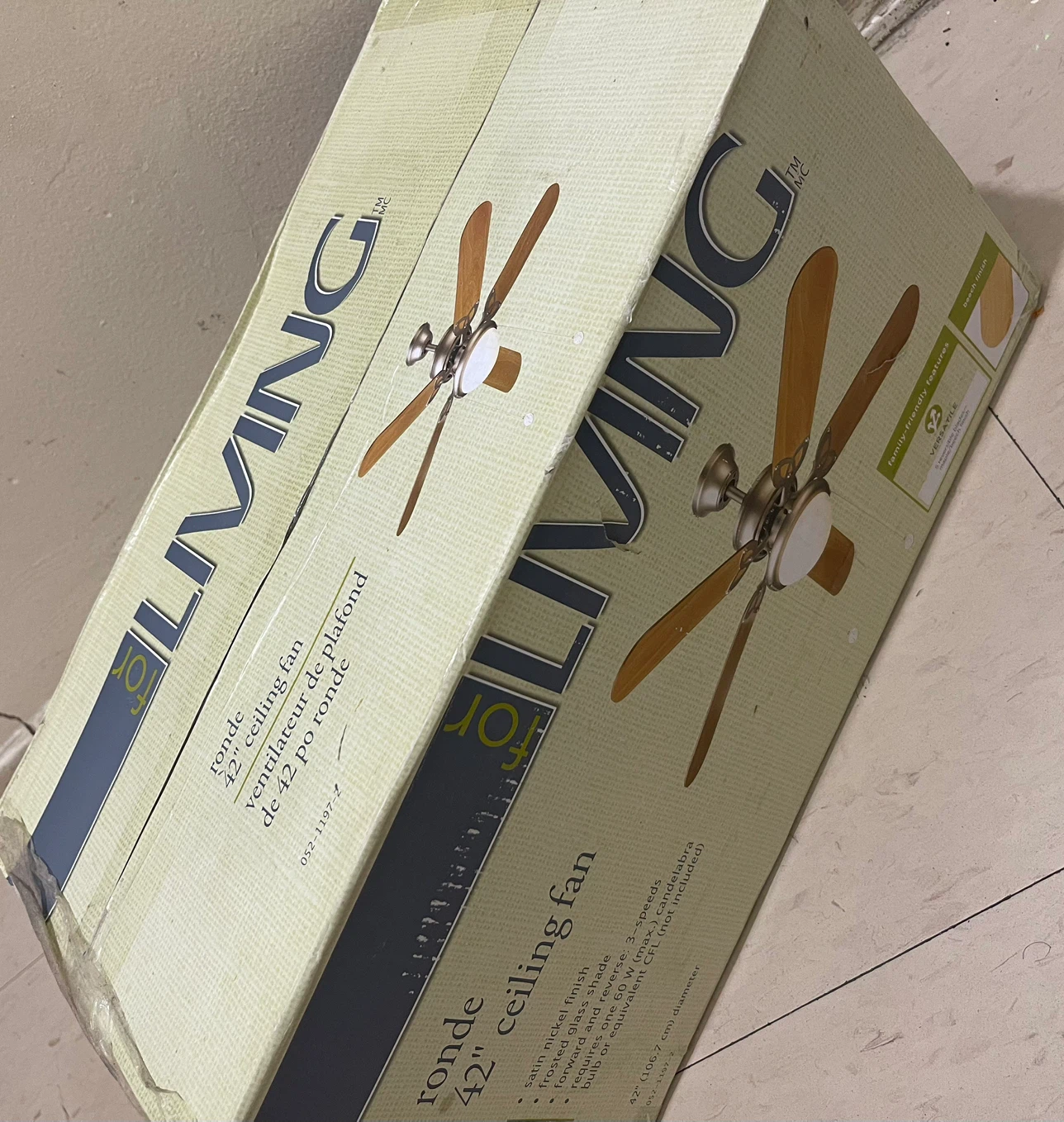 for LIVING 42" Ceiling Fan