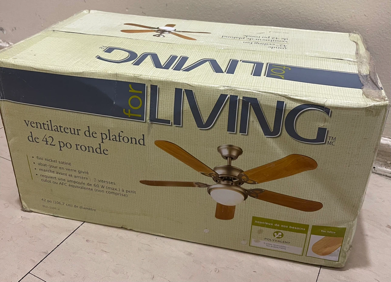 for LIVING 42" Ceiling Fan - photo 2