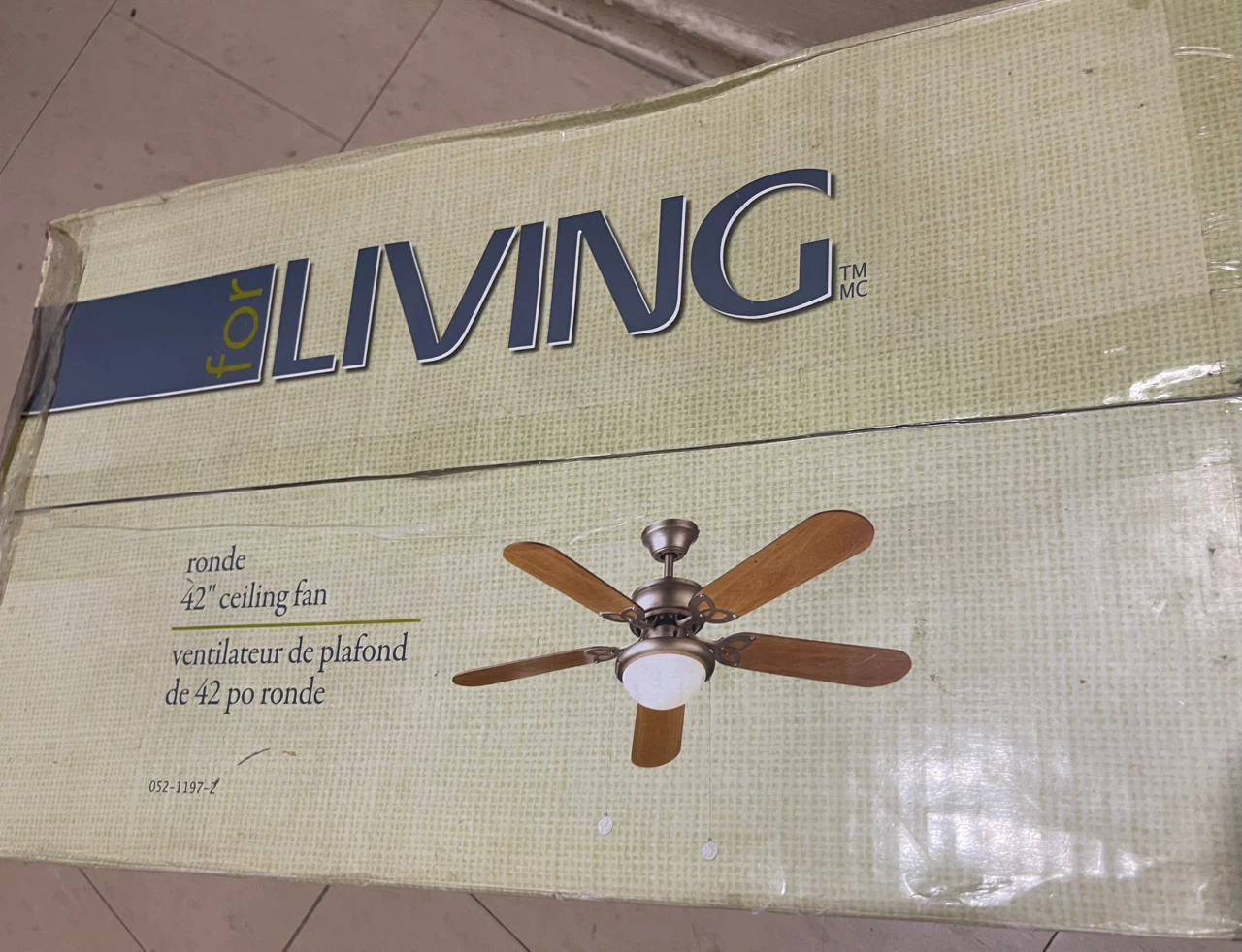 for LIVING 42" Ceiling Fan - photo 3