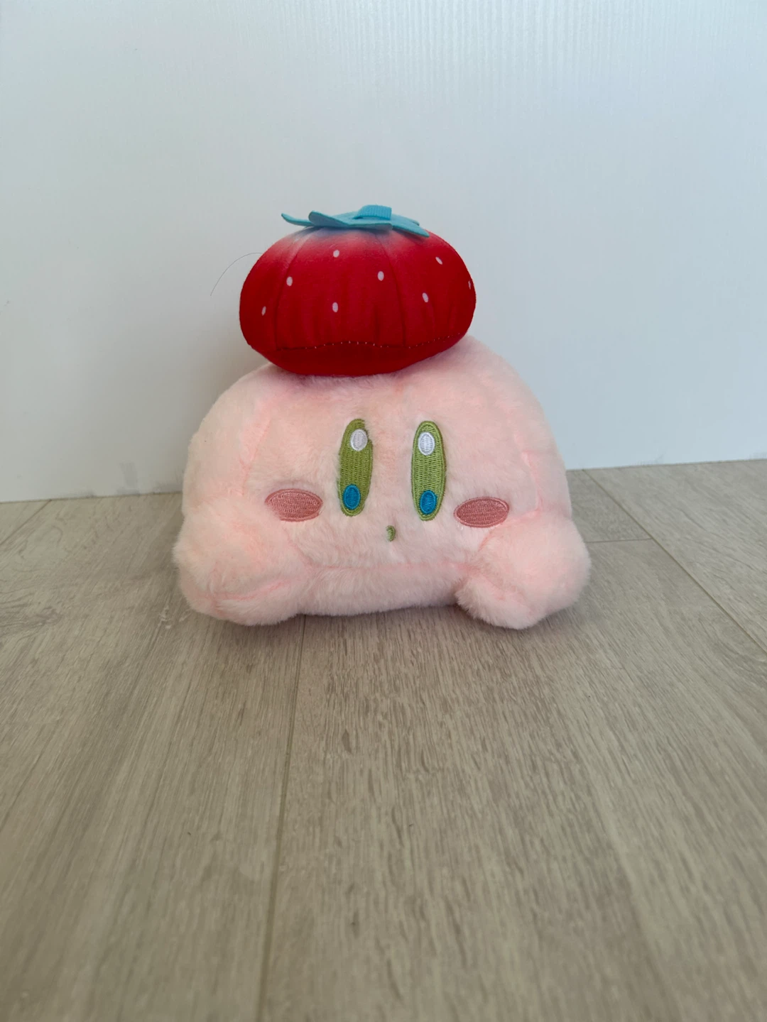 Kirby Plush with Strawberry Hat