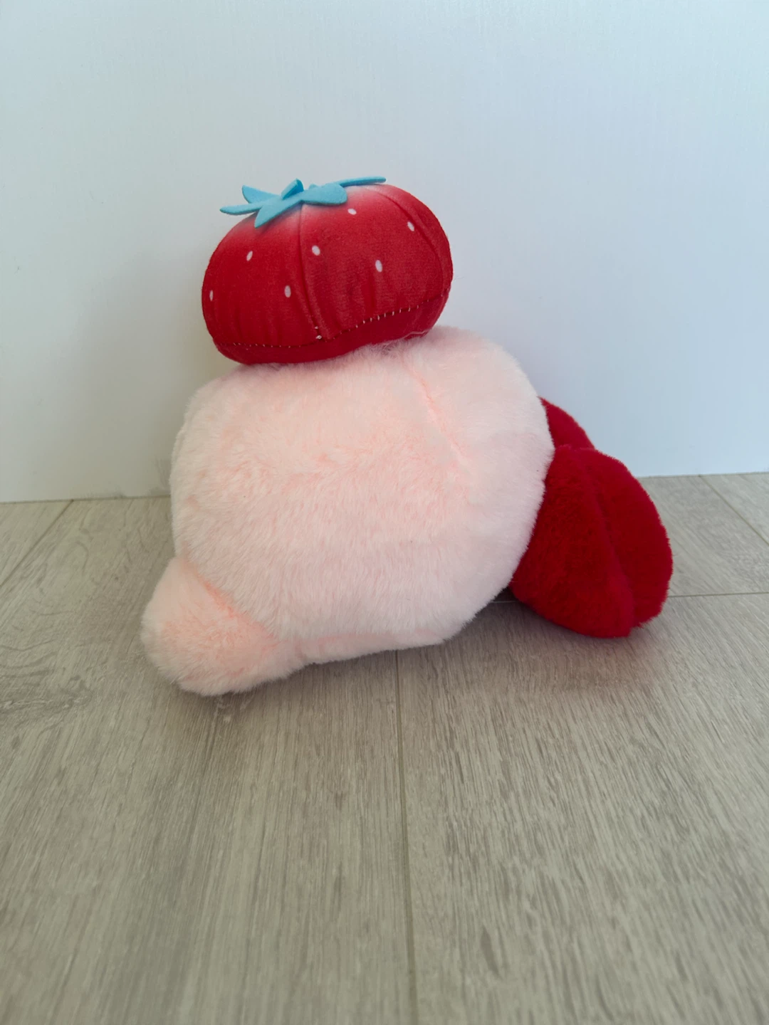 Kirby Plush with Strawberry Hat - photo 2