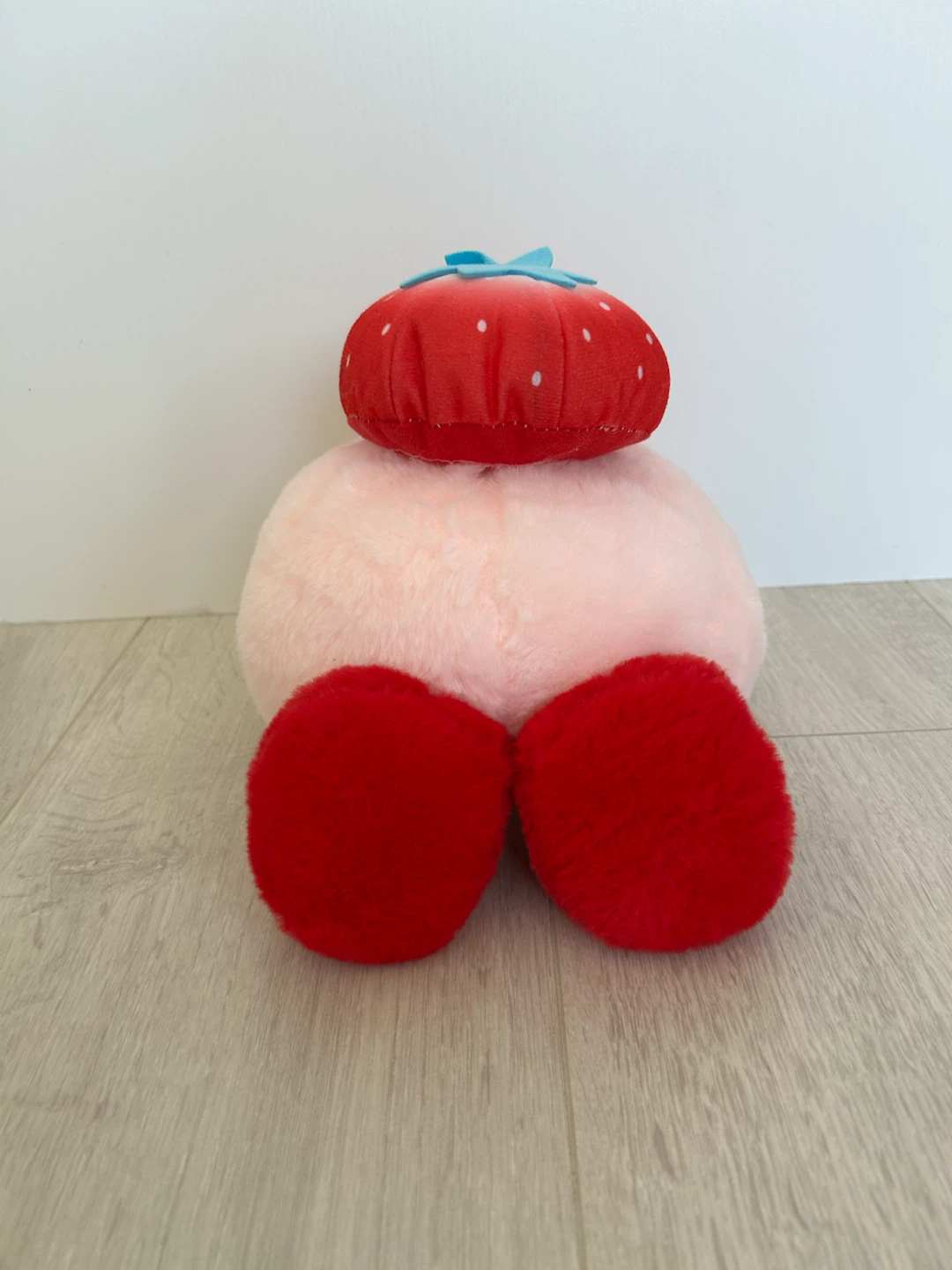 Kirby Plush with Strawberry Hat - photo 3