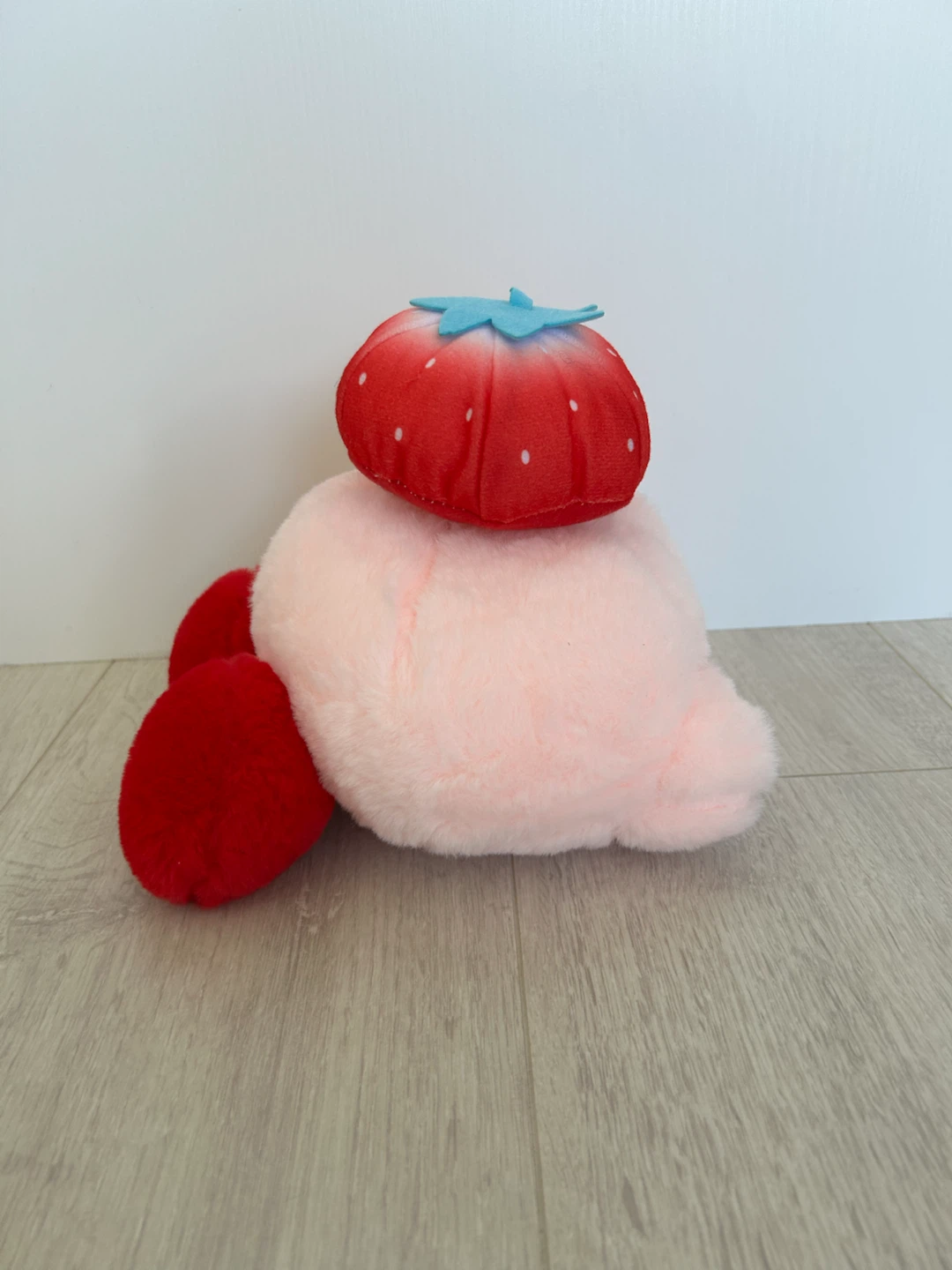 Kirby Plush with Strawberry Hat - photo 4