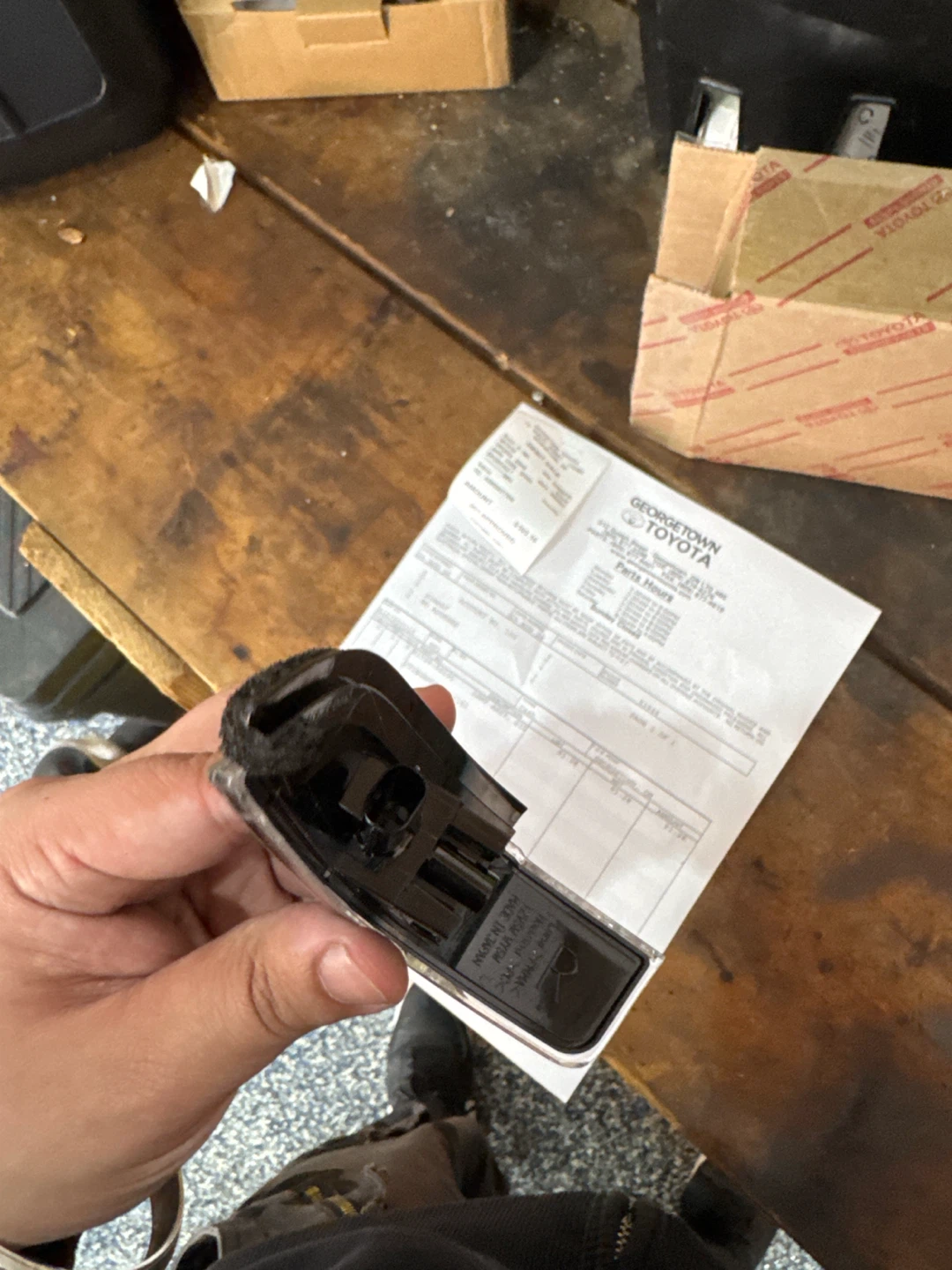 Toyota passenger Mirror light - photo 2