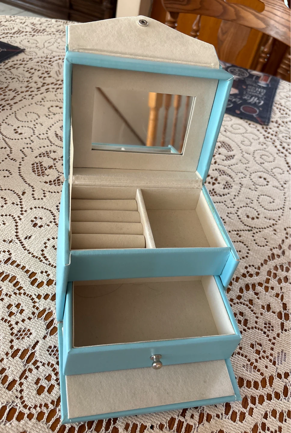 Blue jewellery Box - photo 3