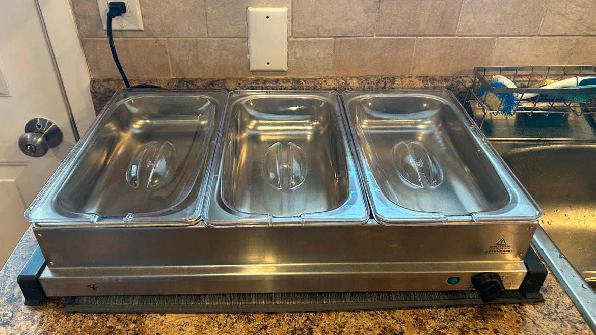 Proctor Silex Buffet Server and Warming Tray - photo 2