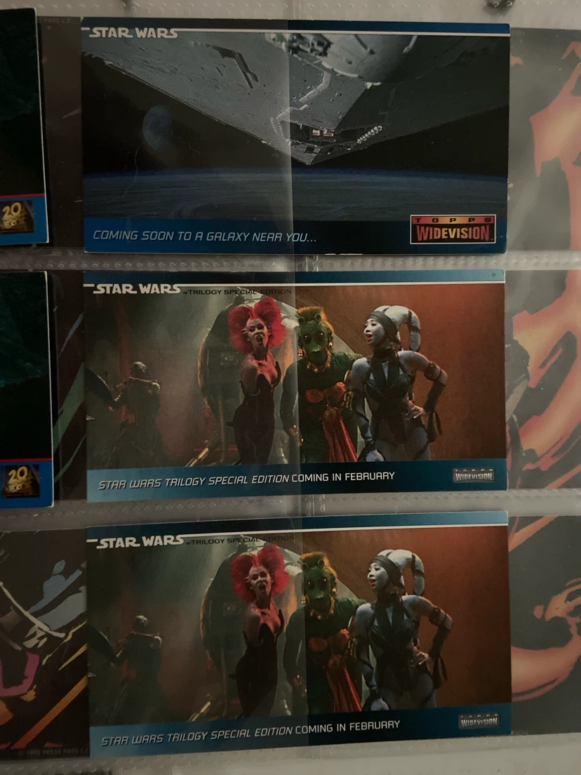 Star Wars Trilogy & Independence Day Trading Cards - photo 3