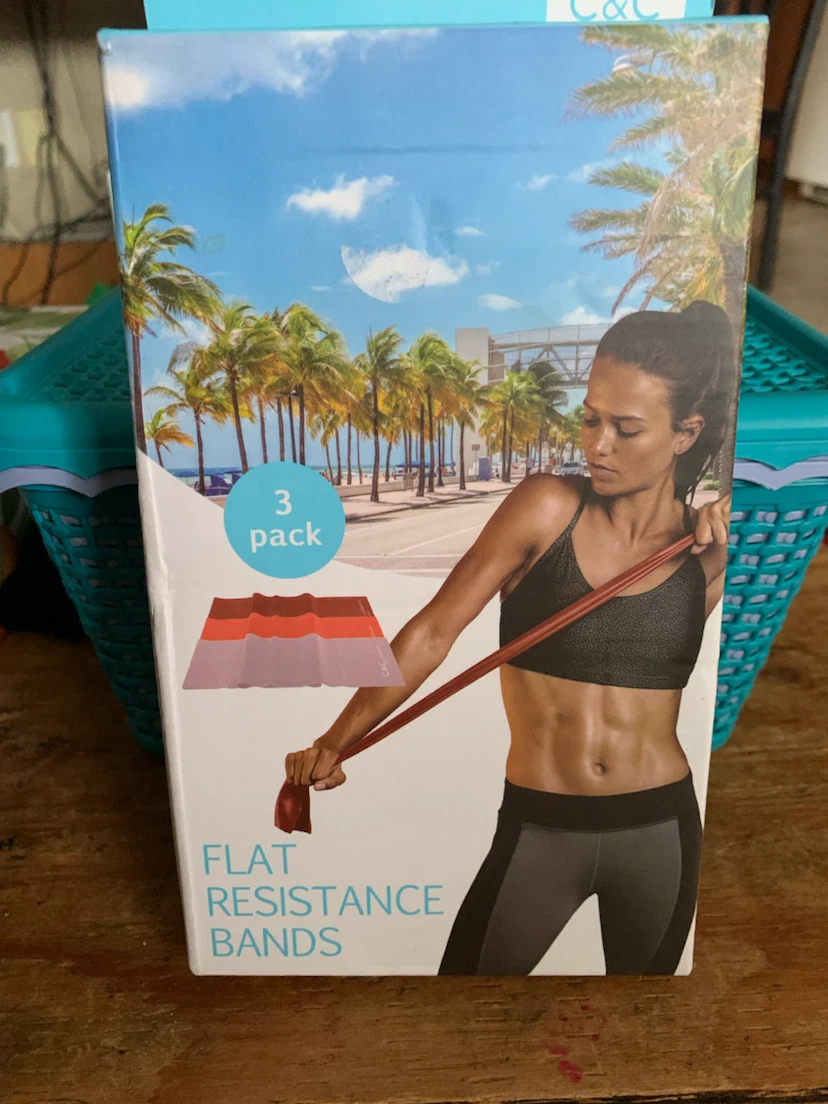 C&C Flat Resistance Bands - 3 Pack