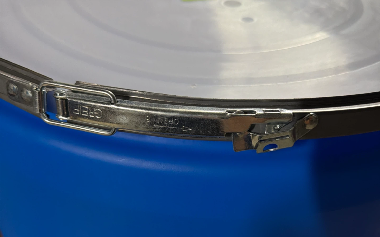 Blue Plastic Drum - photo 3