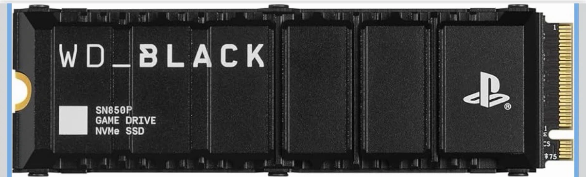 New WD_BLACK SN850P NVMe SSD 2TB Heatsink - photo 2