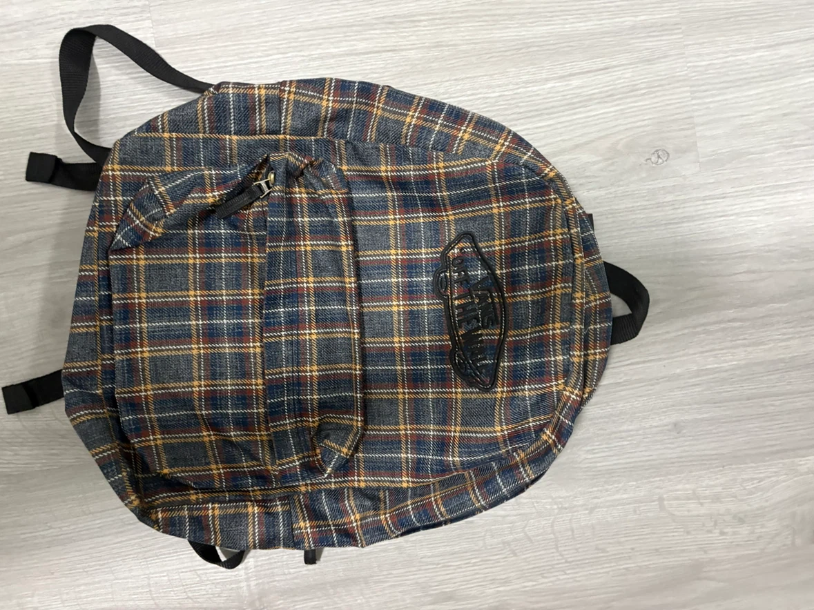 Plaid Backpack