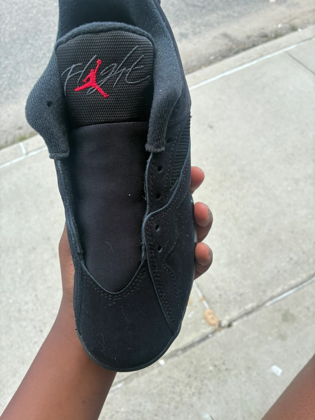 Air Jordan 7 Retro 'Black & Red' Youth Size 5Y