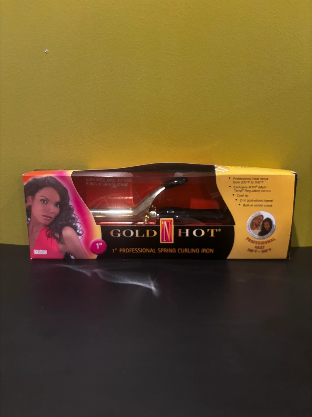 Gold N Hot 1" Professional Spring Curling Iron