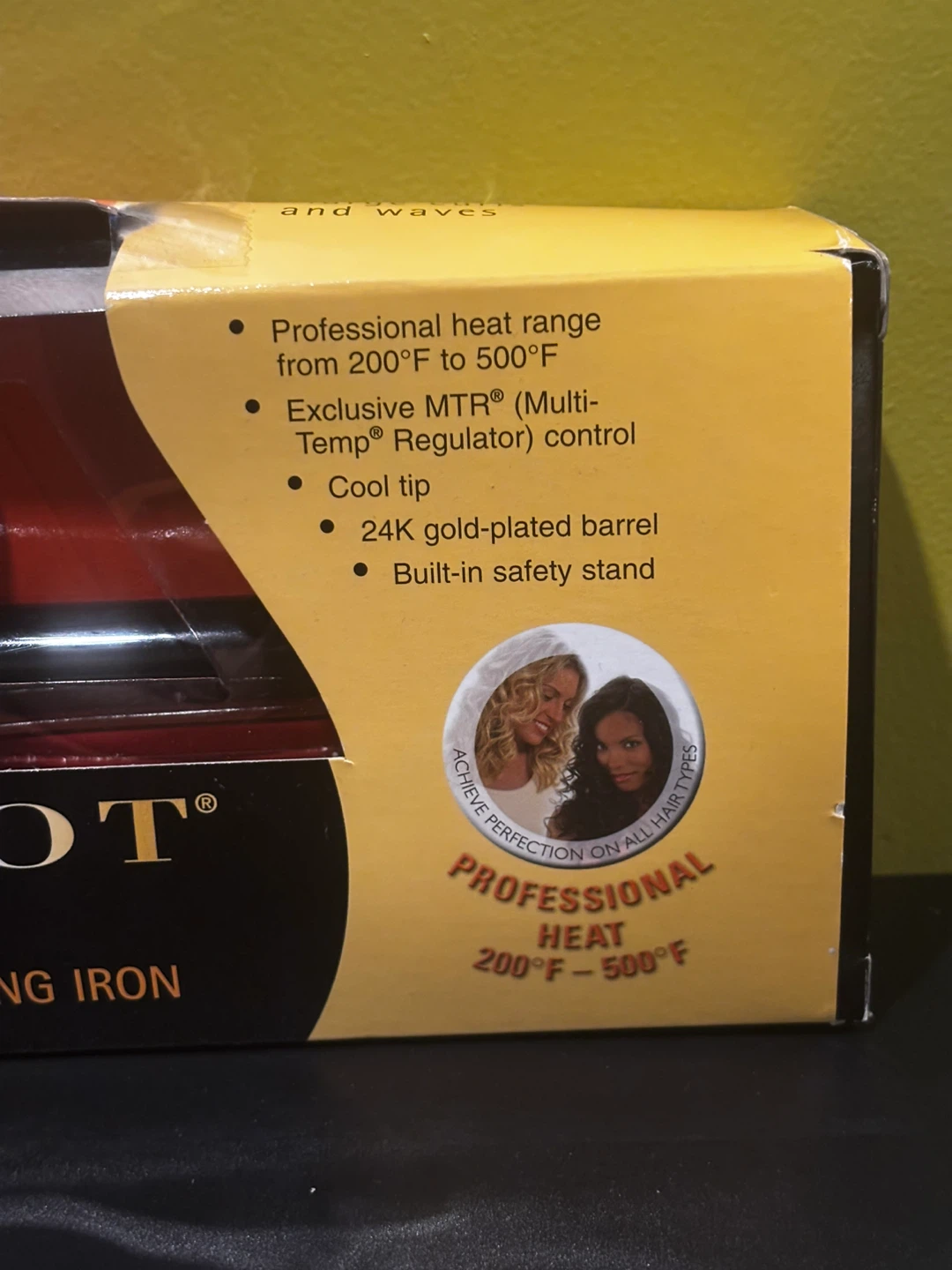 Gold N Hot 1" Professional Spring Curling Iron - photo 2