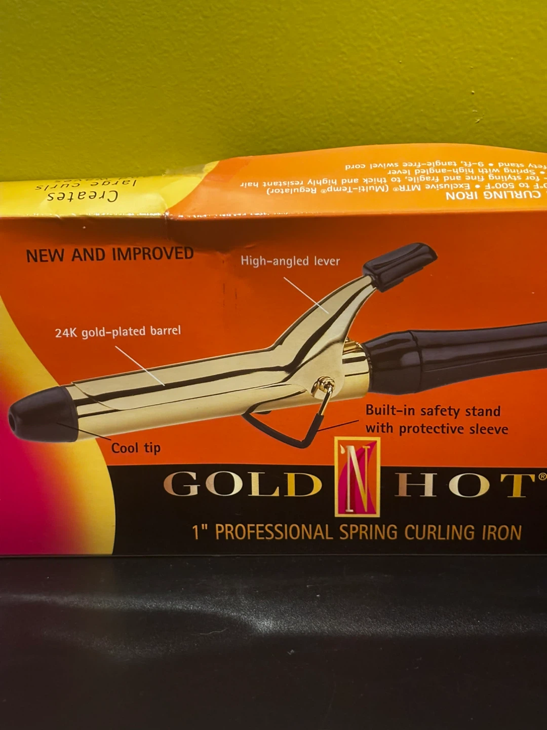 Gold N Hot 1" Professional Spring Curling Iron - photo 5